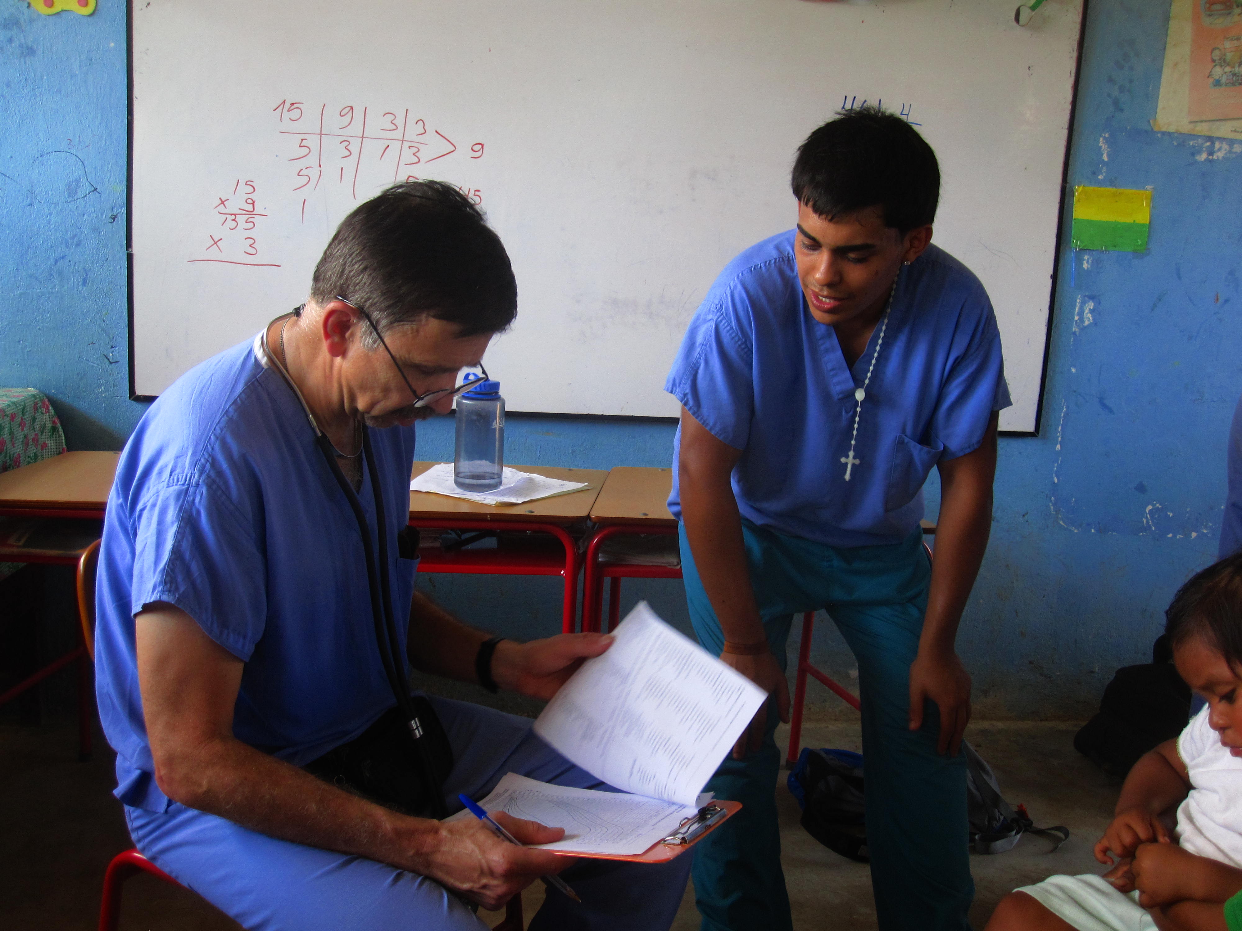 Volunteer at a medical missions clinic in Latin America