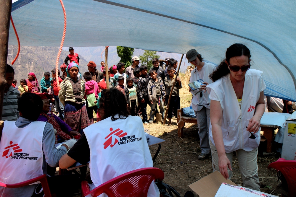 MSF volunteering picture